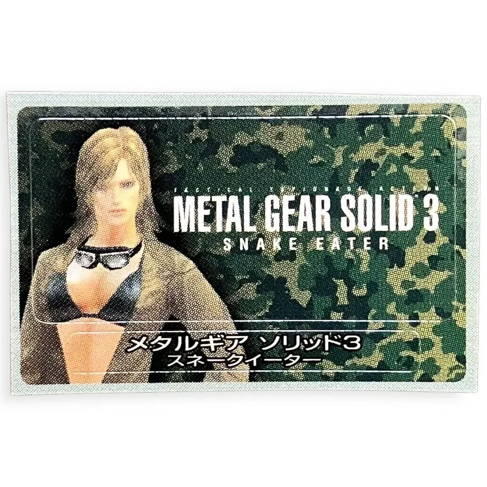 Sony PlayStation 2 PS2 Metal Gear Solid 3: Snake Eater Eva Memory Card Sticker